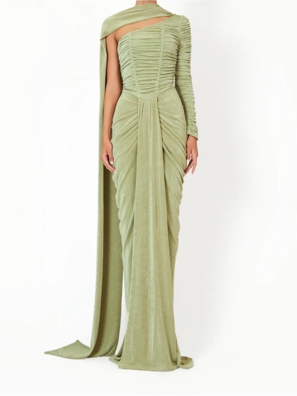 Kemmiye Dress - Sage Green